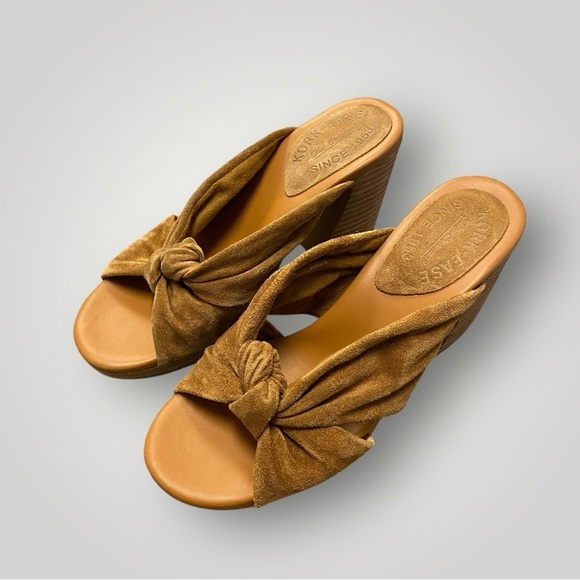 Kork-Ease Haya Platform Sandals Sz 7 Tan - Picture 3 of 15